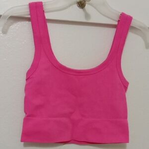 No Boundaries Vibrant Pink Athletic Set (Top + Leggings)